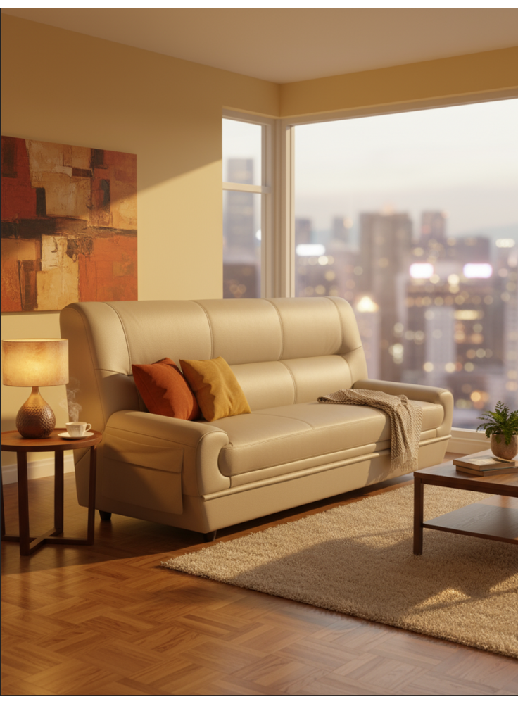 Divano 318-半真皮梳化床 Divano 318-半真皮梳化床