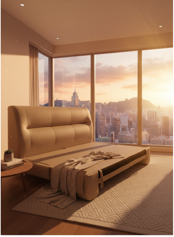 Divano 318-半真皮梳化床 Divano 318-半真皮梳化床