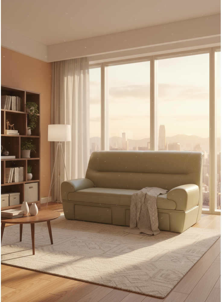 Divano 338-半真皮多功能梳化床 Divano 338-半真皮多功能梳化床