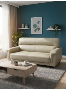 Divano 9923 三座位仿皮梳化 